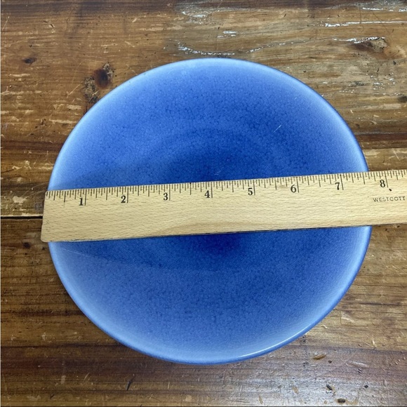 Jars France Ceramics 
Bleu Chardon Dessert Plate 
blue  new - Picture 2 of 7